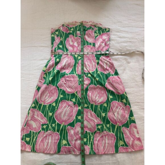 Lilly Pulitzer Women's Tulip to Tango Strapless dress, Size 4. - Picture 6 of 6